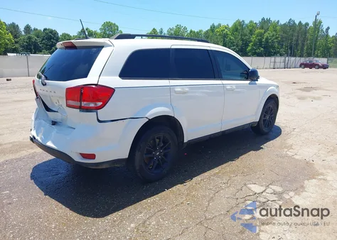 2019 Dodge Journey Se из США, поврежденный, VIN 3C4PDCBB4KT862579